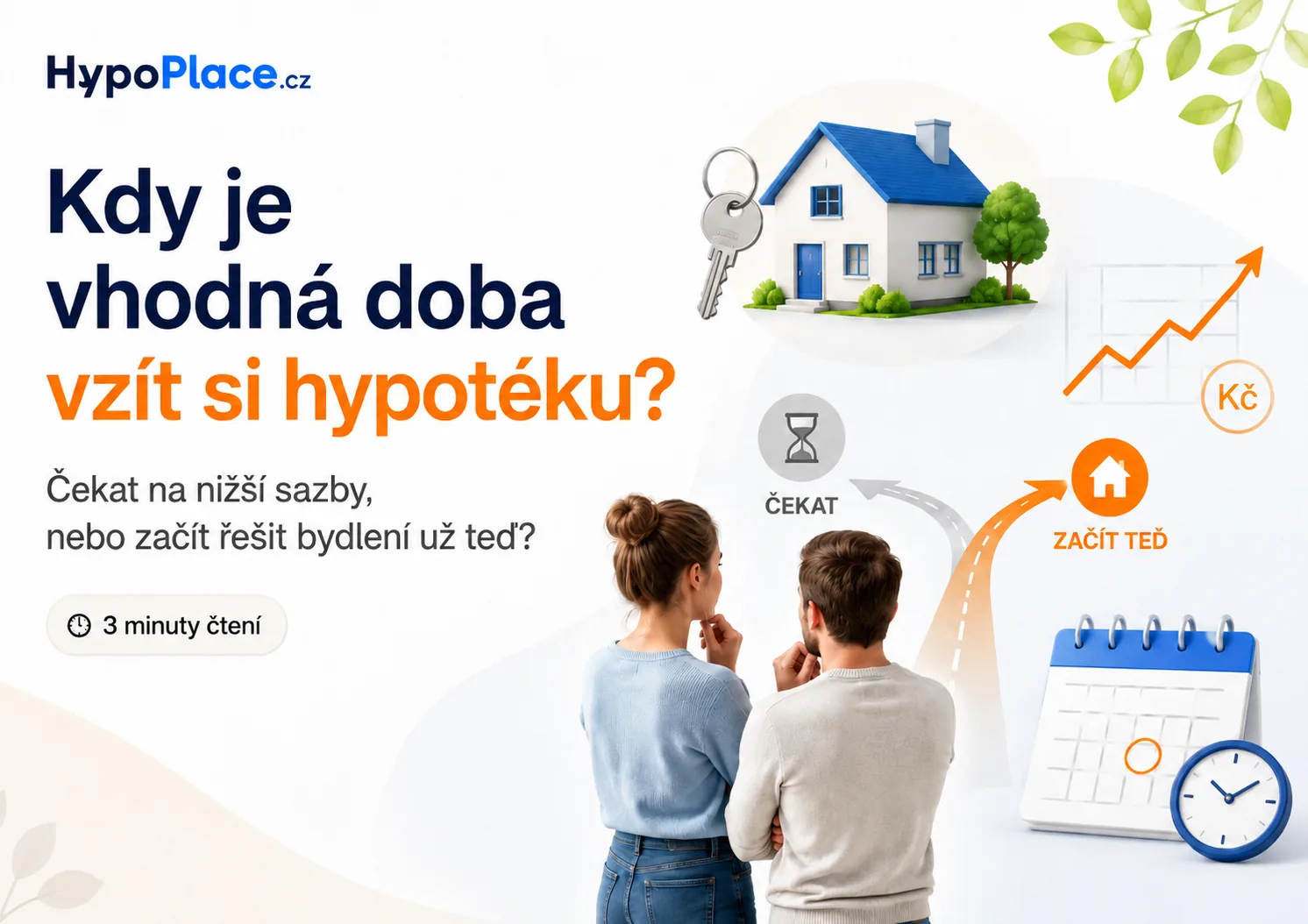 Kdy je vhodná doba vzít si hypotéku?