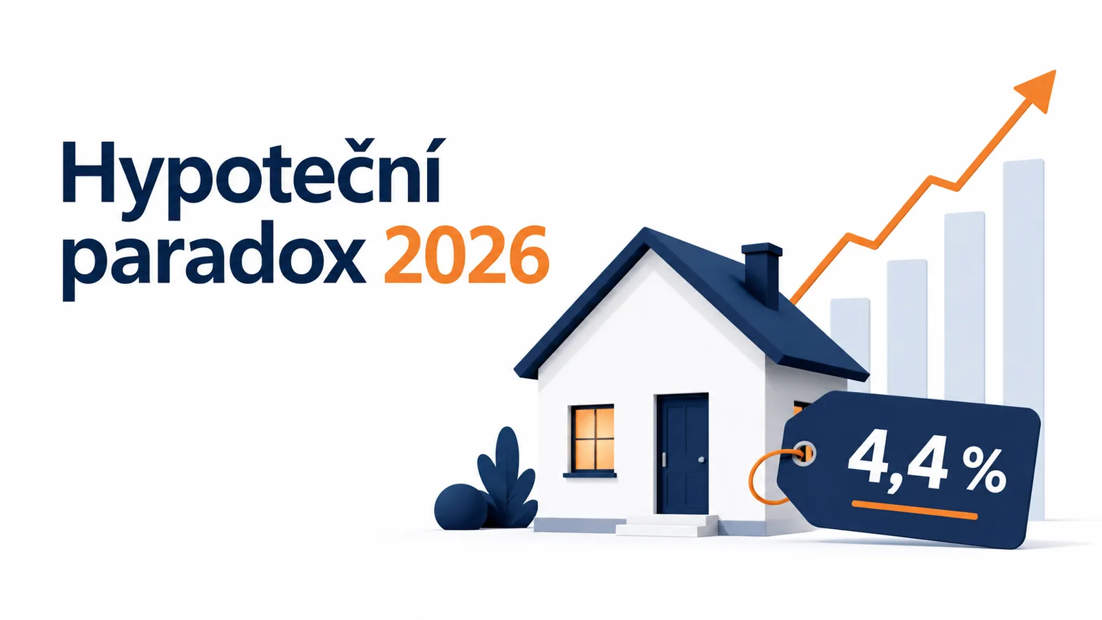 Hypoteční paradox roku 2026: Proč Češi berou útokem sazby, kterých se dřív báli?
